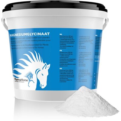 Magnesiumglycinaat paard 1000 gram Magnesiumglycinaat paard 1000 gram