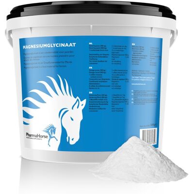 Magnesiumglycinaat paard 3000 gram Magnesiumglycinaat paard 3000 gram