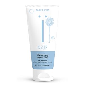 Naïf Care - Cleansing Wasgel - 3x200 ml - Met natuurlijke katoenzaad extract - Voordeelverpakking