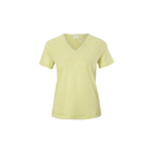 Linnen shirt - geel - Unisex - Dames