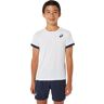 ASICS Tennis Ss Top Brilliant White / Midnight Kinderen Maat XL