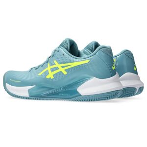 ASICS Gel - Challenger 14 Clay Gris Blue / Safety Yellow Dames Maat 37