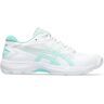 ASICS Gel - Netburner Academy 9 White / Illuminate Mint Dames Maat 42.5