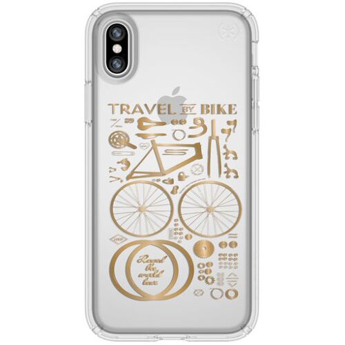 Speck Presidio Doorzichtig Print iPhone XS Hoesje Citybike   Appelhoes, dé specialist voor al je Apple producten