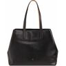 DuDu Pauline Shopper Tas Leer 36 cm black