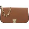 Lauren Ralph Lauren Tanner Handtas Leer 27 cm lauren tan