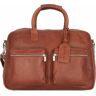 Cowboysbag De luiertas leer 39 cm cognac