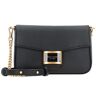 Kate Spade New York Katy Schoudertas Leer 18 cm black