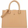 Patrizia Pepe Fly Bamby Handtas Leer 30 cm pompei beige