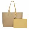 Lacoste Anna Shopper Tas 34.5 cm croissant cornsilk