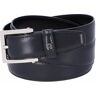 AIGNER Zakelijke riem leer black 90 cm