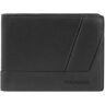 Piquadro Carl Portemonnee RFID-bescherming Leer 12.5 cm black