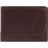 Piquadro Carl Portemonnee RFID-bescherming Leer 12.5 cm dark brown