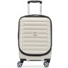 Delsey Paris Shadow 5.0 4-wiel cabine trolley 55 cm laptopvak met uitbreidingsplooi elfenbein