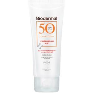 Biodermal Zonnelotion Droge Huid Spf50+ , ook geschikt voor kinderen