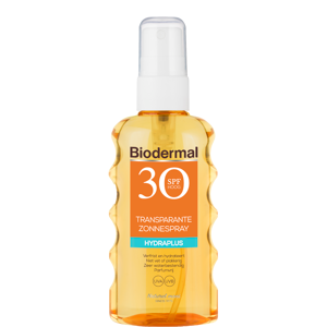 Biodermal Hydraplus Transparante Zonnespray SPF30