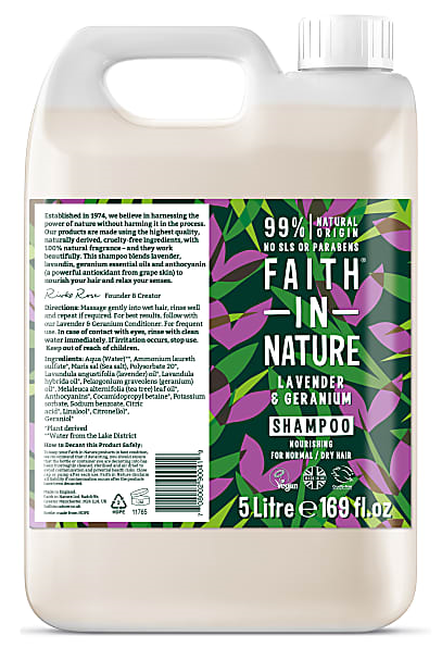 Faith In Nature Shampoo Lavendel en Geranium