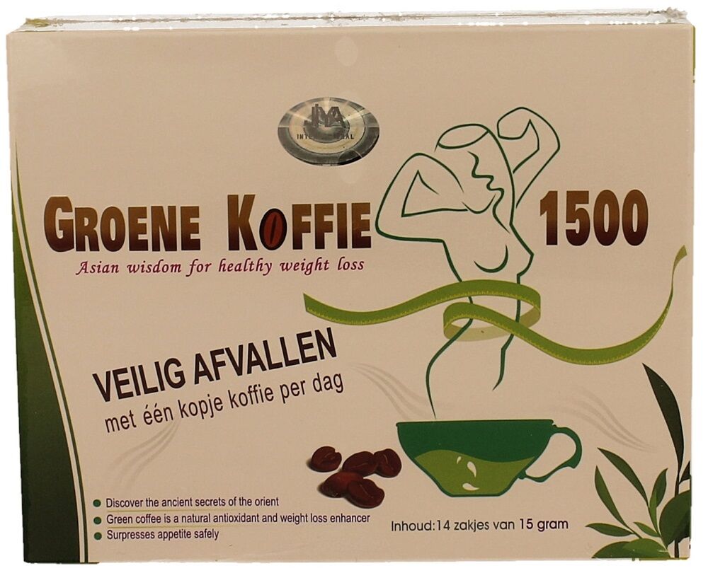 DeOnlineDrogist.nl Groene Koffie 1500
