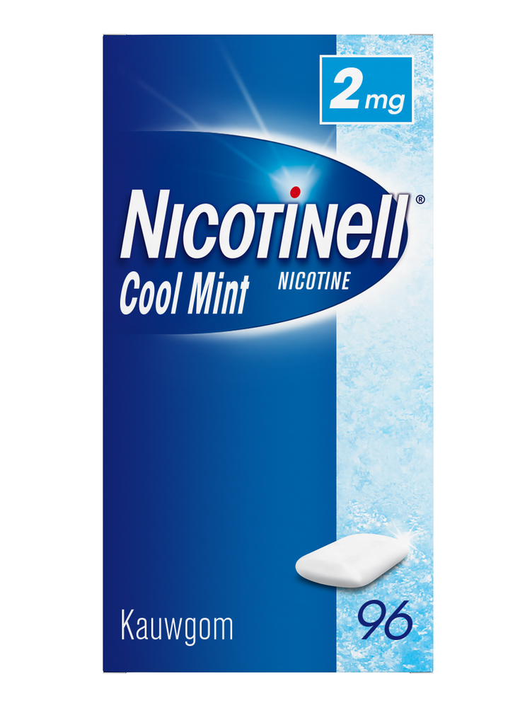 Nicotinell Kauwgom 2mg Cool Mint (Voordeelverpakking)