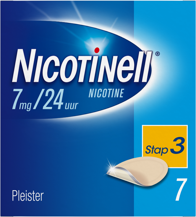 Nicotinell Pleisters TTS 10 7mg / 24uur