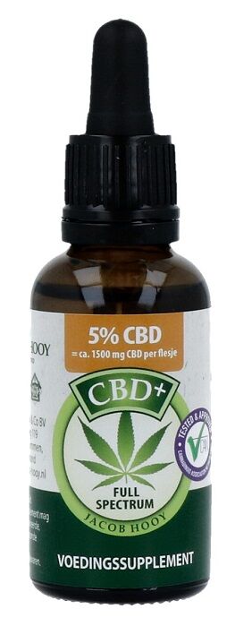 Jacob Hooy CBD+ Olie 5%