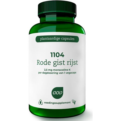 AOV 1104 Rode Gist Rijst Extract Vegacaps