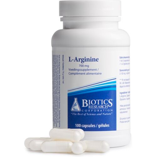 Biotics L-Arginine 700mg Capsules