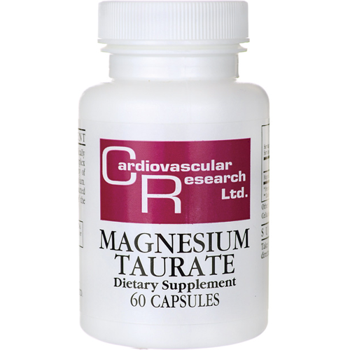 Cardiovascular Research Cardivascular Research Magnesium Tauraat 125mg Capsules