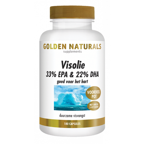 Golden Naturals Visolie 33% EPA & 22% DHA Capsules