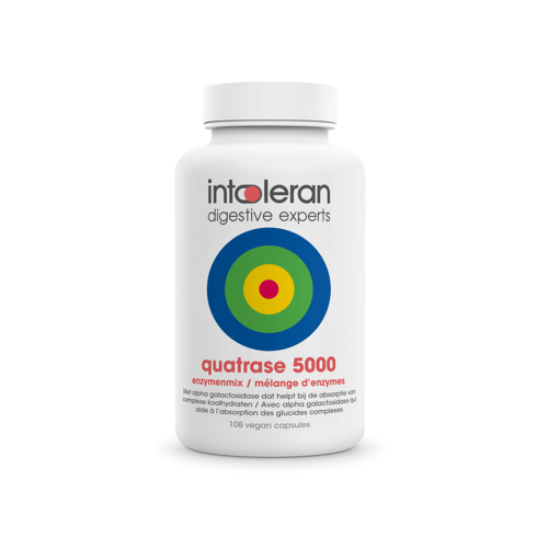 Intoleran Quatrase 5000 Enzymenmix Capsules