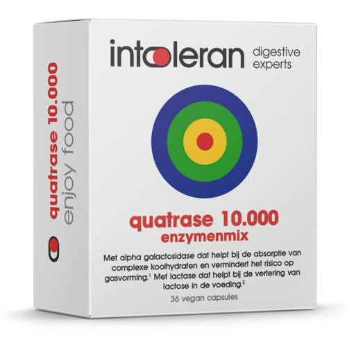 Intoleran Quatrase 10.000 Enzymenmix Capsules