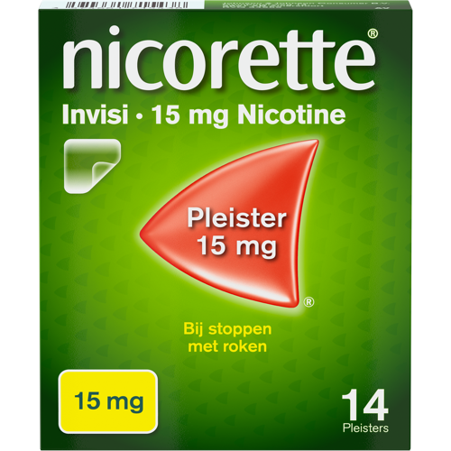 Nicorette Invisi 15 mg Nicotine Pleister