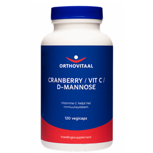 Orthovitaal Cranberry Vitamine C D-mannose Vegicaps