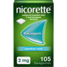 Nicorette Suikervrij Kauwgom Menthol Mint 2mg