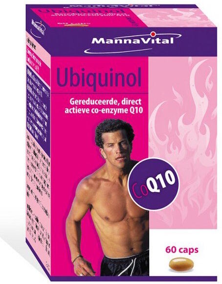 MannaVital Ubiquinol CoQ10 Capsules