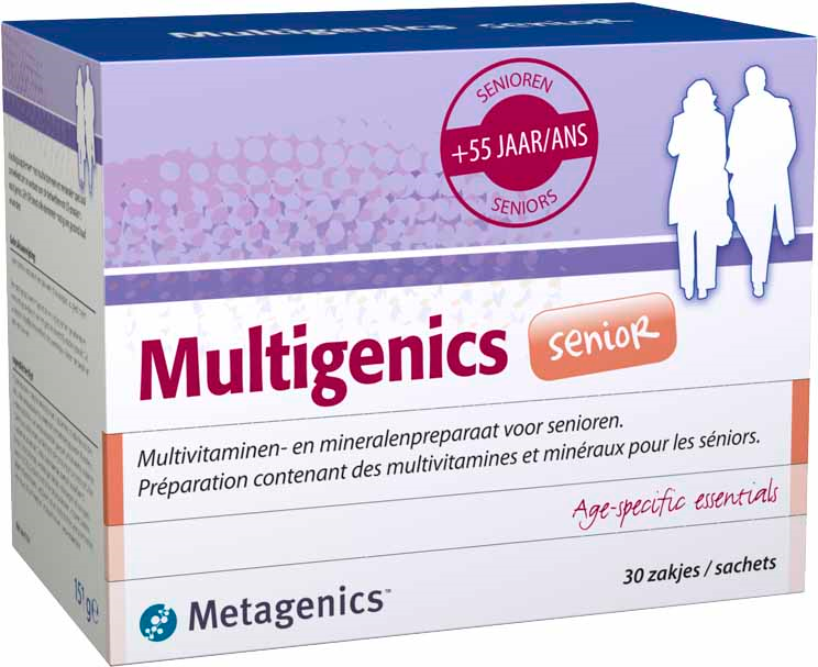 Metagenics Multigenics Senior Zakjes