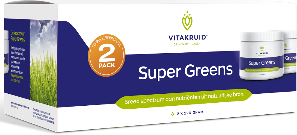 Vitakruid Super Greens 2pack (2x220gr)