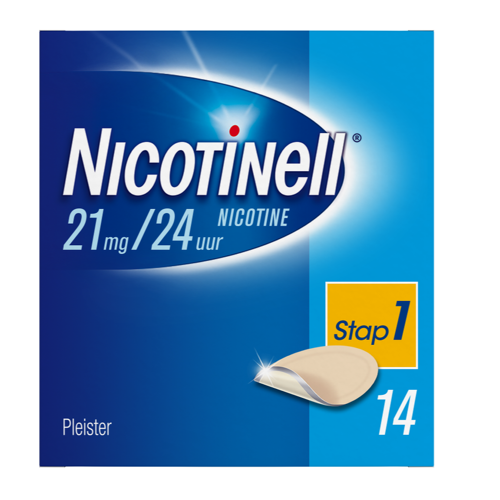 Nicotinell Pleisters 21 mg - voor stoppen met roken