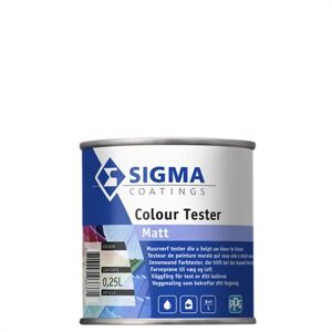 Sigma Colour Tester Matt - Mengkleur - 250 ml