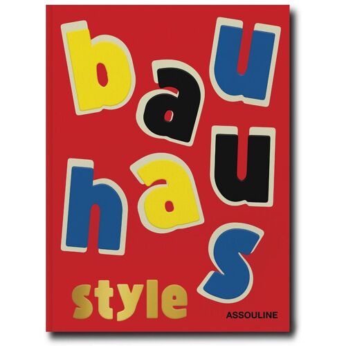 Assouline Bauhaus Style boek - Rood