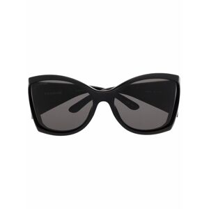 Balenciaga Eyewear Void zonnebril met vlinder montuur - Zwart