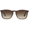 Ray-Ban Christ zonnebril met schildpadschild design - Bruin