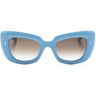 Cutler & Gross 9797 zonnebril met cat-eye montuur - Blauw