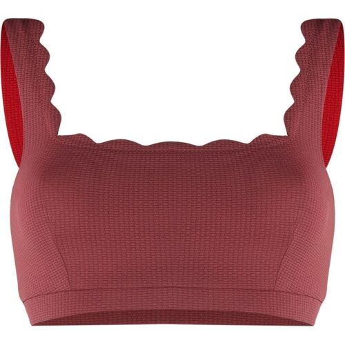 Marysia Geschulpte bikinitop - Rood