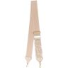 FENDI Schouderband met logo - Beige