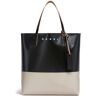 Marni Tribeca tweekleurige shopper - Zwart