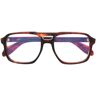 Cutler & Gross Bril met wayfarer montuur - Rood