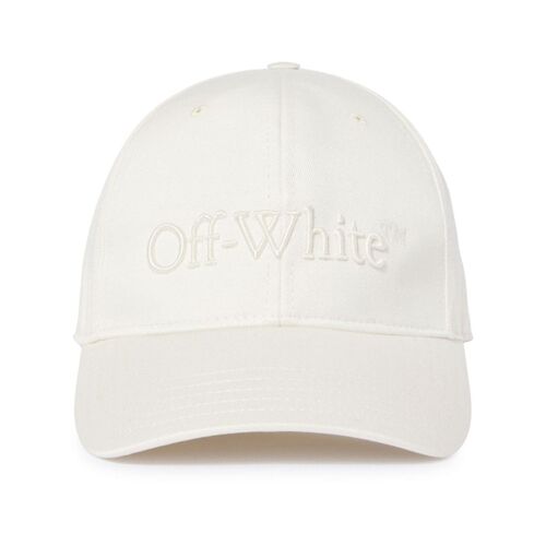 Off-White Honkbalpet met logo - Wit