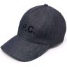 A.P.C. Pet met logoprint - Blauw