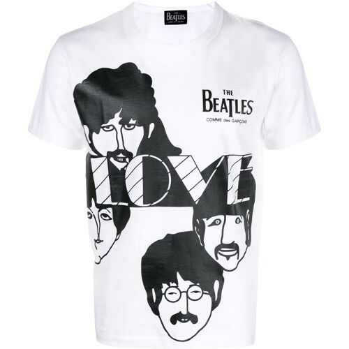 The Beatles X Comme Des Garçons The Beatles T-shirt - Wit